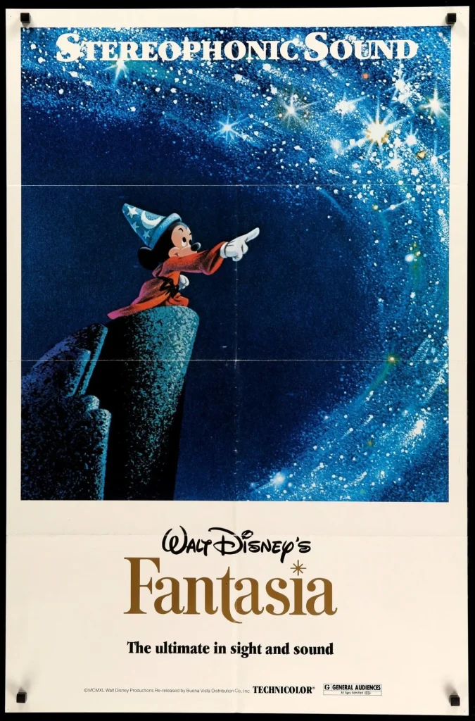 Un Monte di Cinema fantasia 1940 r77 original film art 5000x